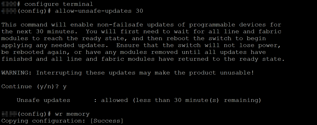 Aruba Update 20