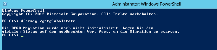Dfs Migration Status Pruefen